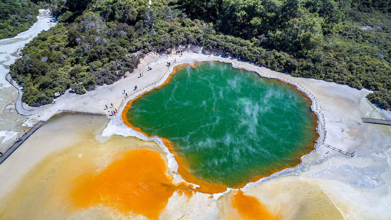 Rotorua Highlights including Wai-O-Tapu, Secret Spot Hot Tubs & Lunch Small Group Tour from Auckland - Photo 1 of 8